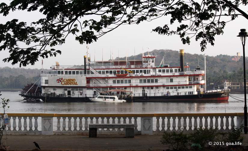 The floating Casino Carnival of Goa